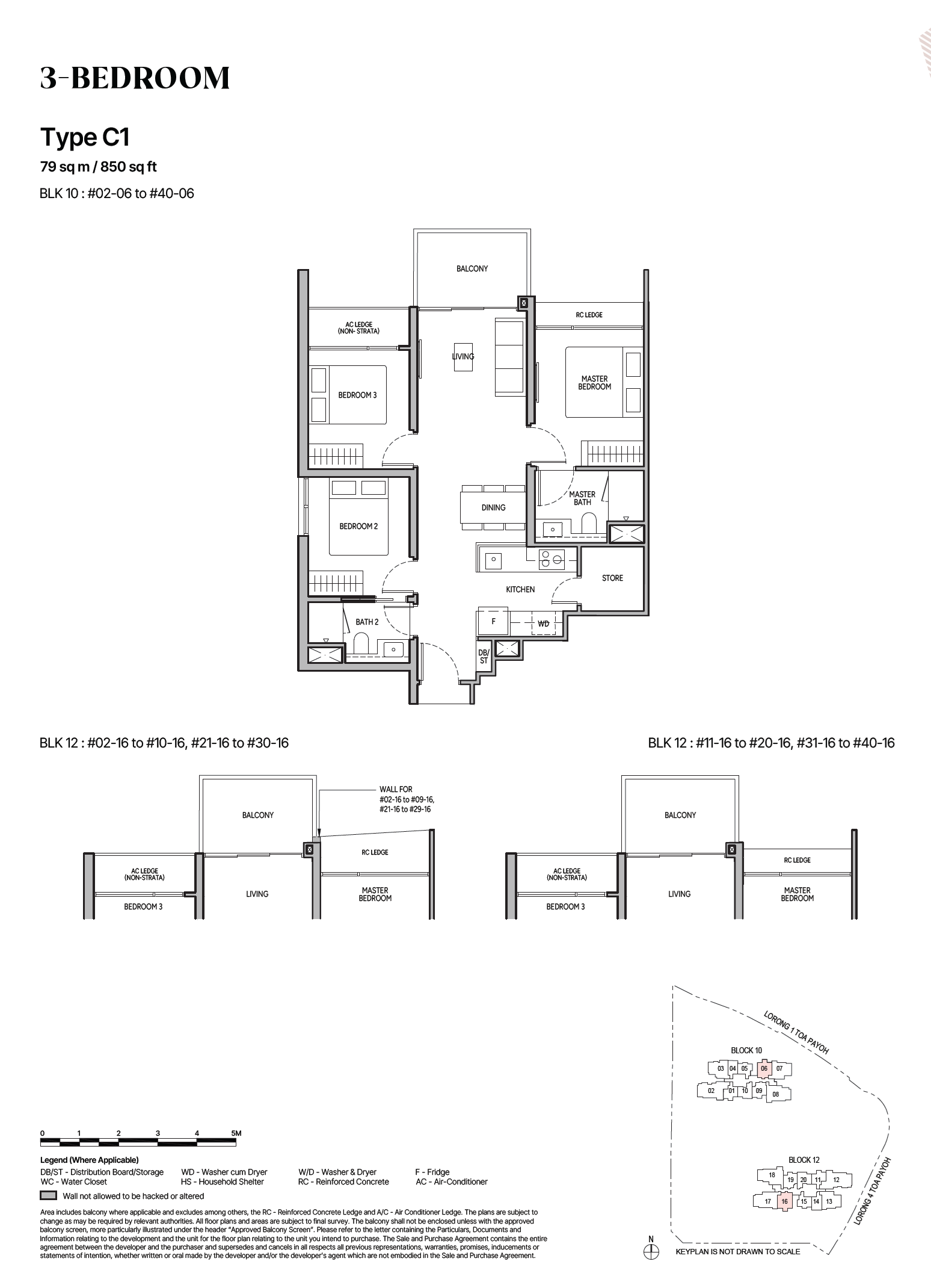 The Orie 1 Bedroom Floor Plan 4